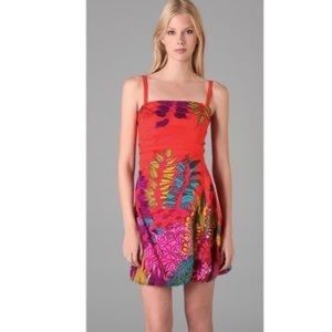 Nanette Lepore Floral Convertible Dress – Strapless, Halter, or Straps!